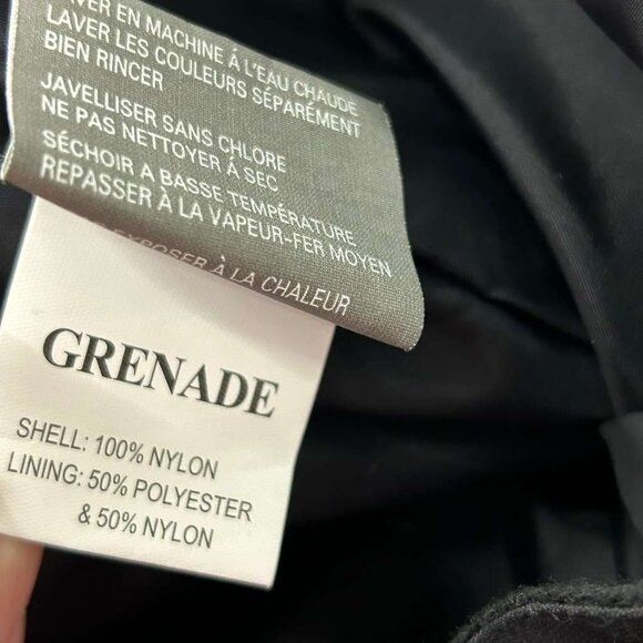 Grenade Men's Medium Snowboard Pants Black Pockets Logo Vented - Picture 9 of 16